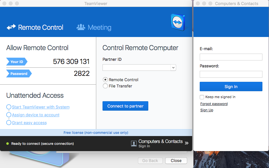 teamviewer for mac previous versions